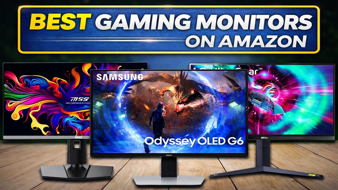 TOP 5 Best Gaming Monitors ON AMAZON BUY RIGHT NOW