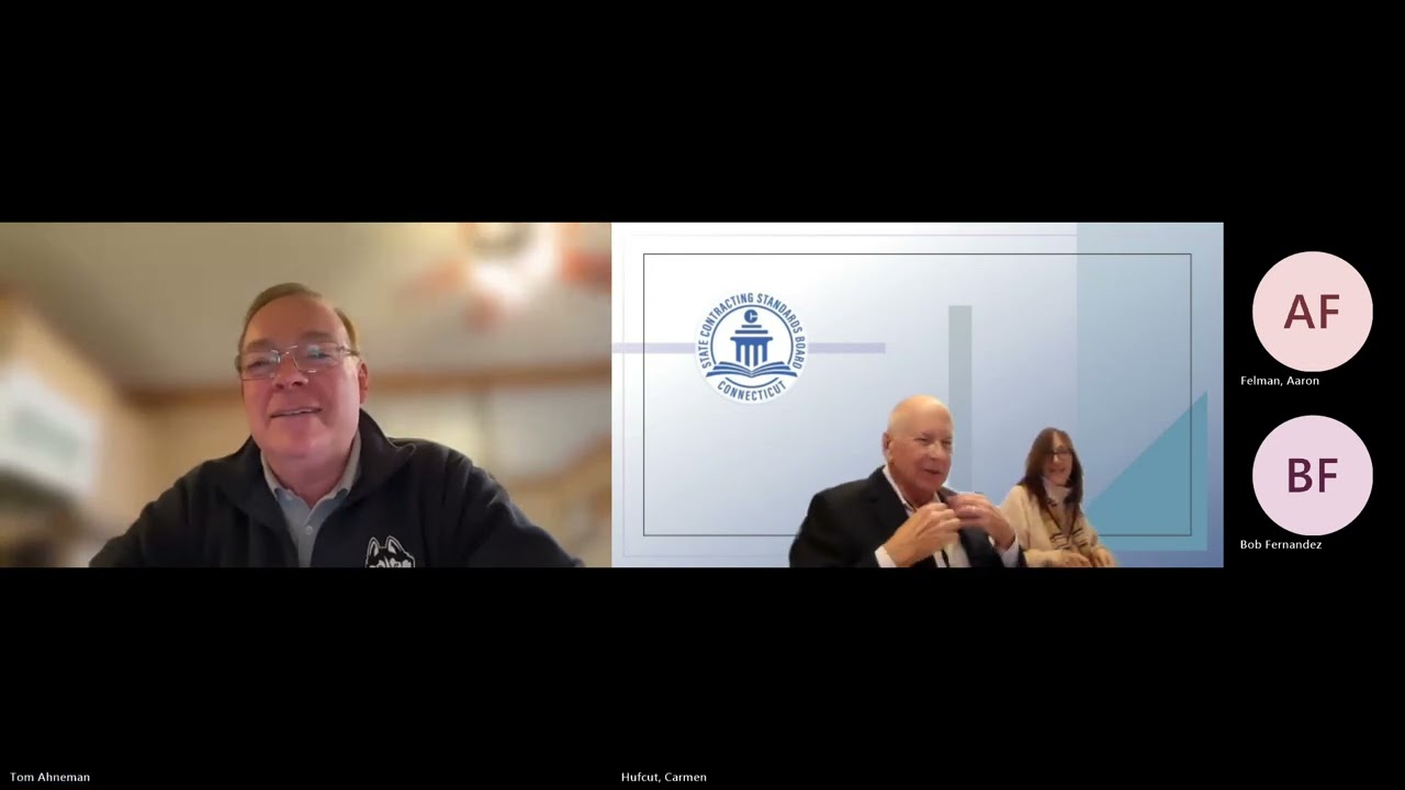 November 14, 2025 Training Work Group Special Meeting