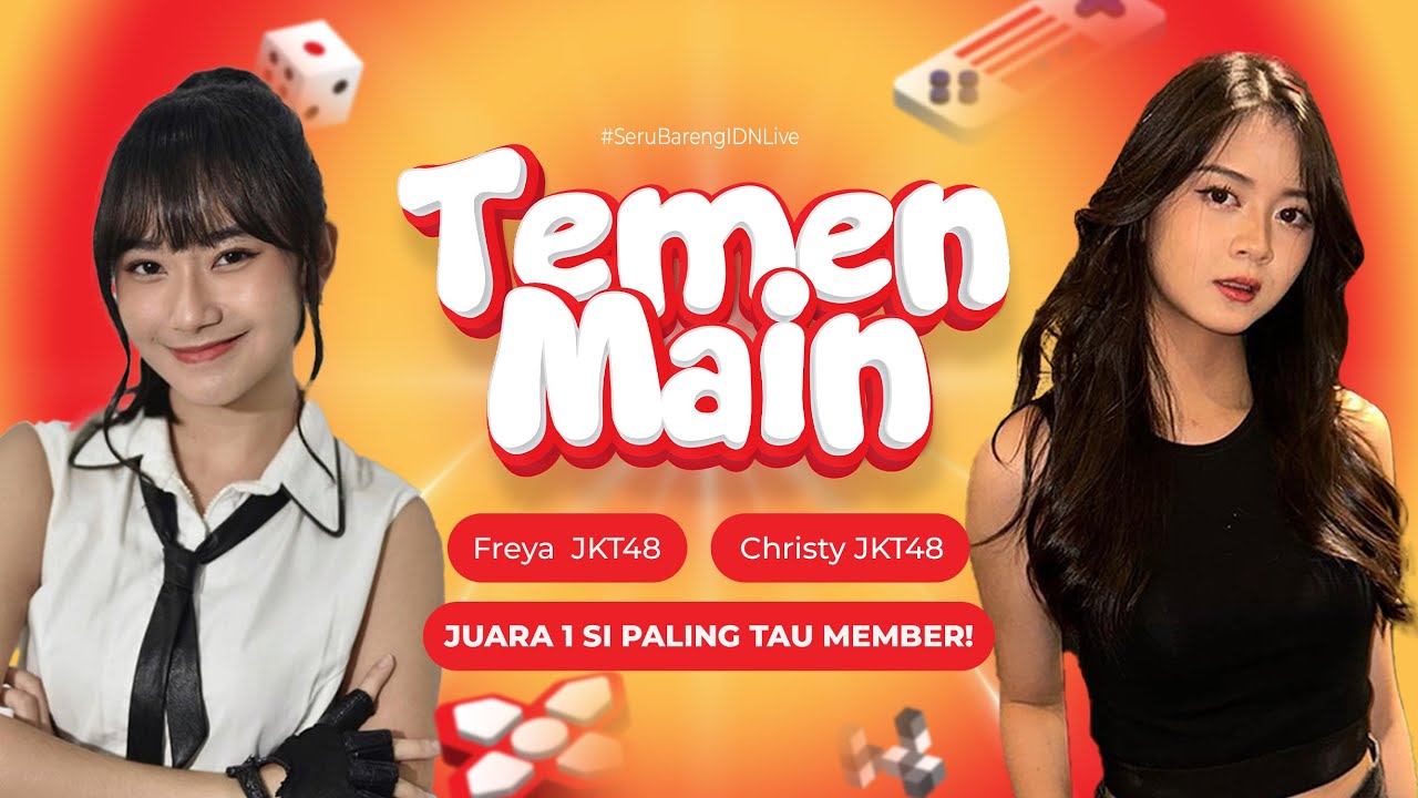FREYA JKT48 & CHRISTY JKT48  | Temen Main JKT48, 20 Desember 2023