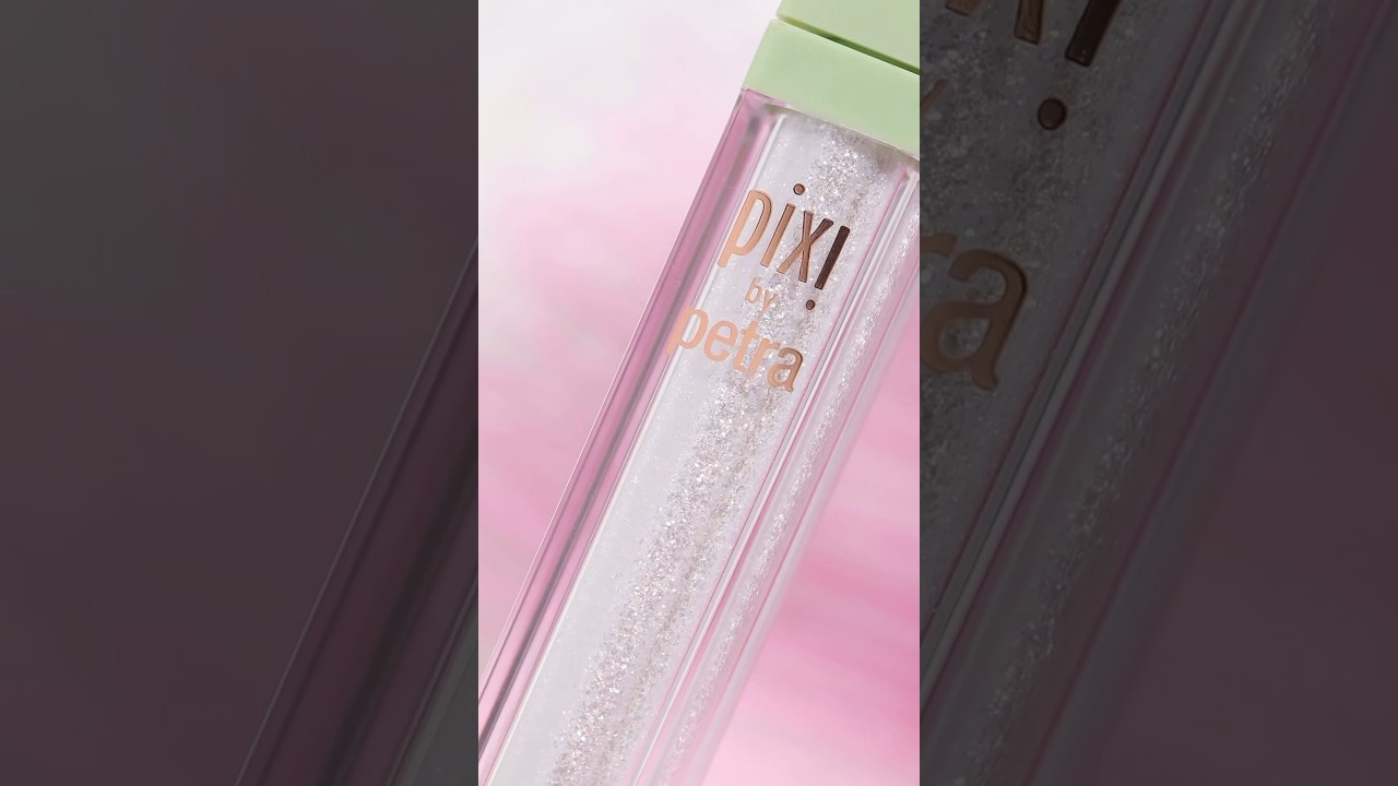 Pixi beauty glitter eyeshadow swatch 