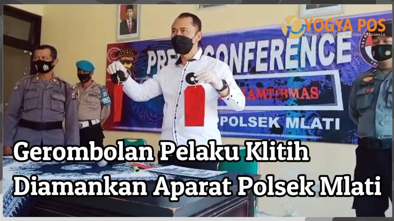 Lagi, Gerombolan Pelaku Klitih Diamankan Aparat Polsek Mlati