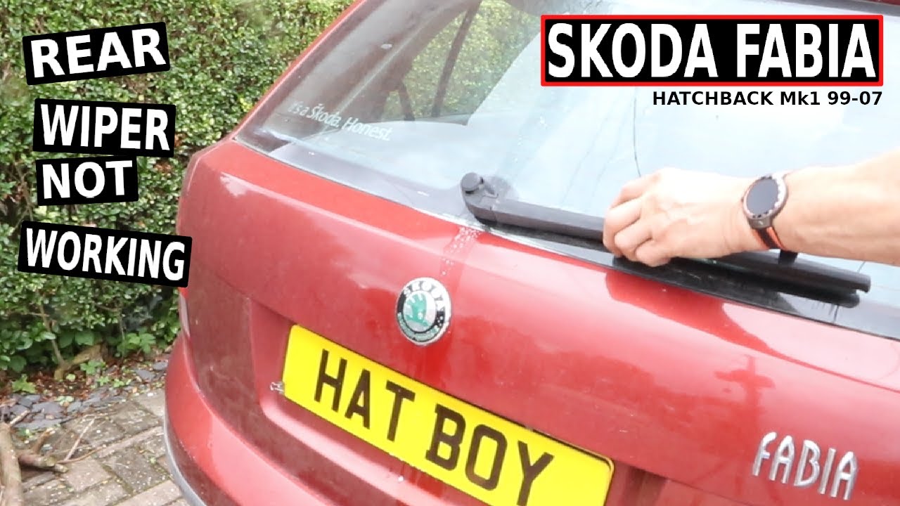 SKODA FABIA Rear Wiper Sort Of A Fault?