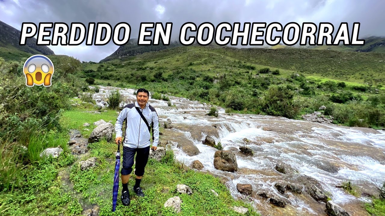¡El peor susto de mi vida! Cascada COCHECORRAL en Cajabamba PERÚ 🇵🇪 .