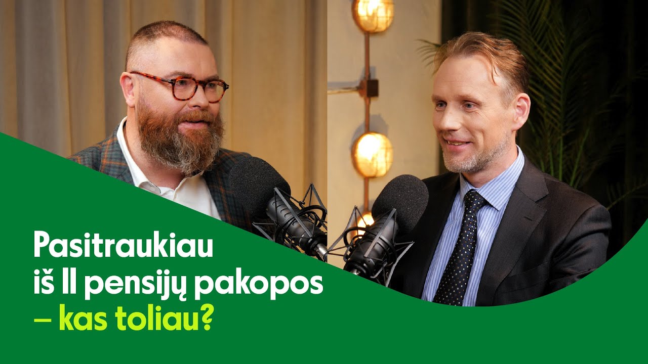 &bdquo;Daugiau nei finansai. Su M. Dubnikovu&ldquo; #3: Pasitraukiau i&scaron; antros pensijų pakopos: kas toliau?
