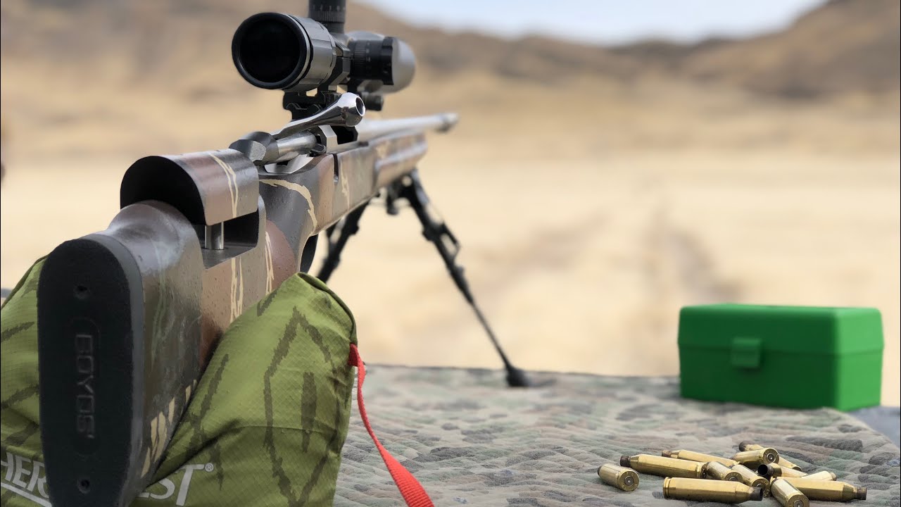 500 and 1,000 Yards Tikka T3x 243 Sierra Gameking!