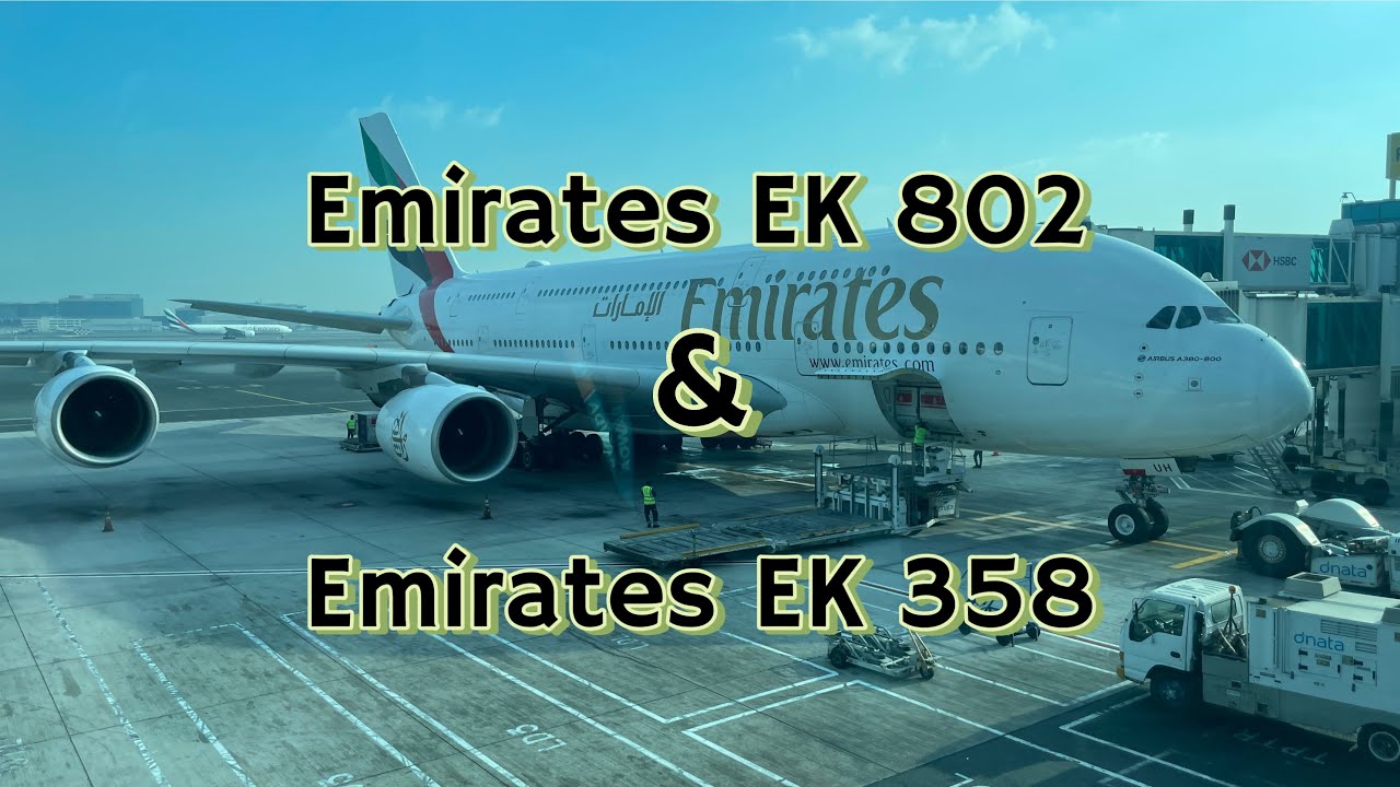 Jeddah - Jakarta ( Transit Dubai ) menggunakan Emirates Flight EK 802 & Emirates Flight 358