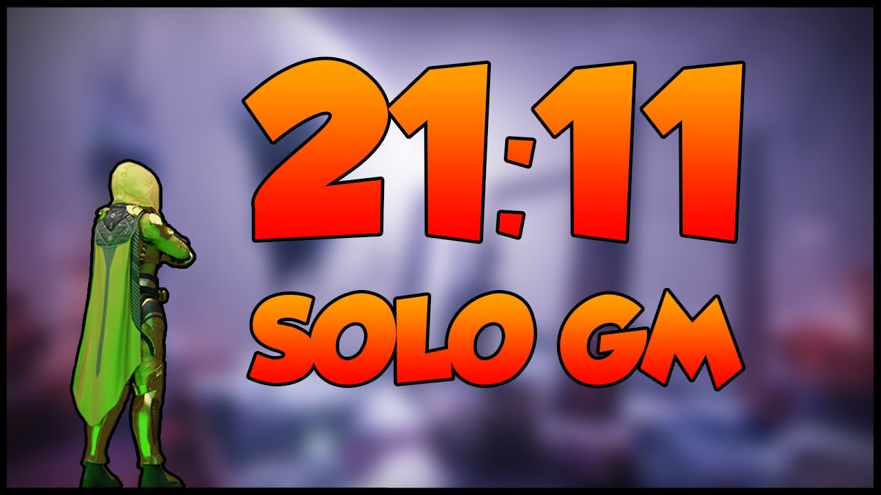 SOLO Grandmaster PsiOps Battleground: Cosmodrome in 20 Minutes on HUNTER! (21:11, Platinum)