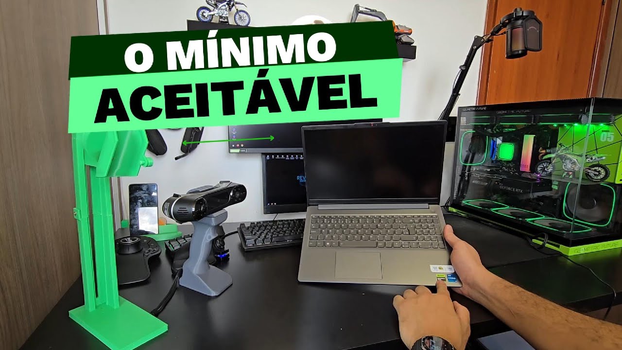 O Que Realmente Precisa Para Usar o Scanner 3D - Scanner Creality Raptor