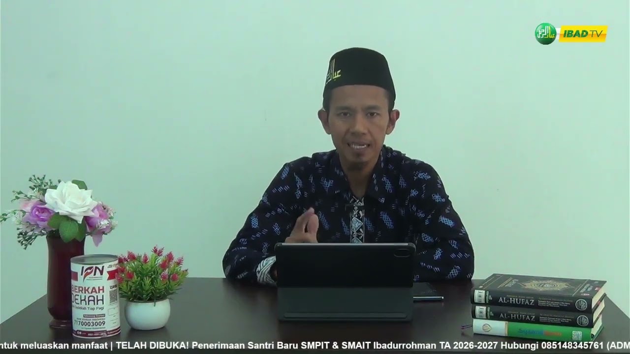 Kajian Tematik - Persiapkan Diri Menyambut Bulan Ramadan bersama Dr. H. E. Mukhlis Hidayat, Lc., MA.