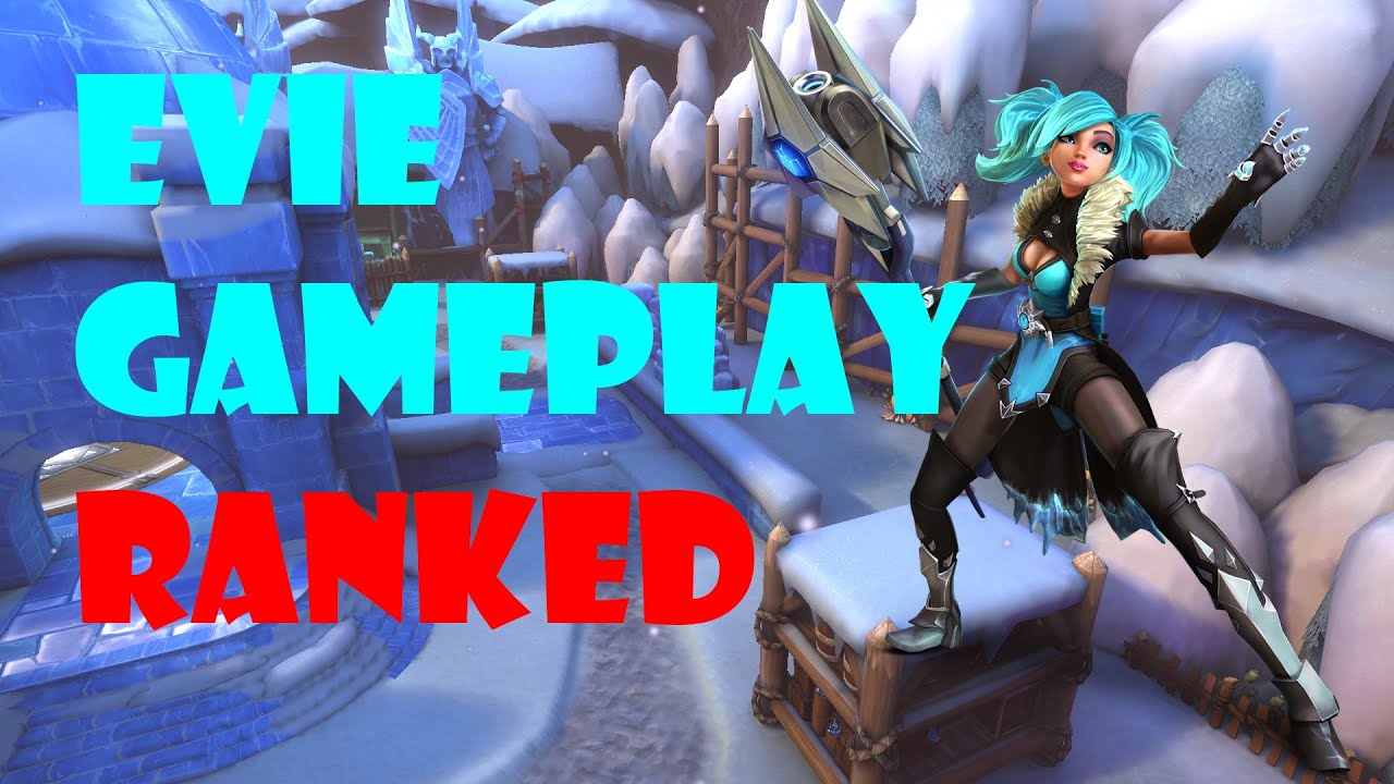 Paladins Evie ranked gameplay - high elo kinda