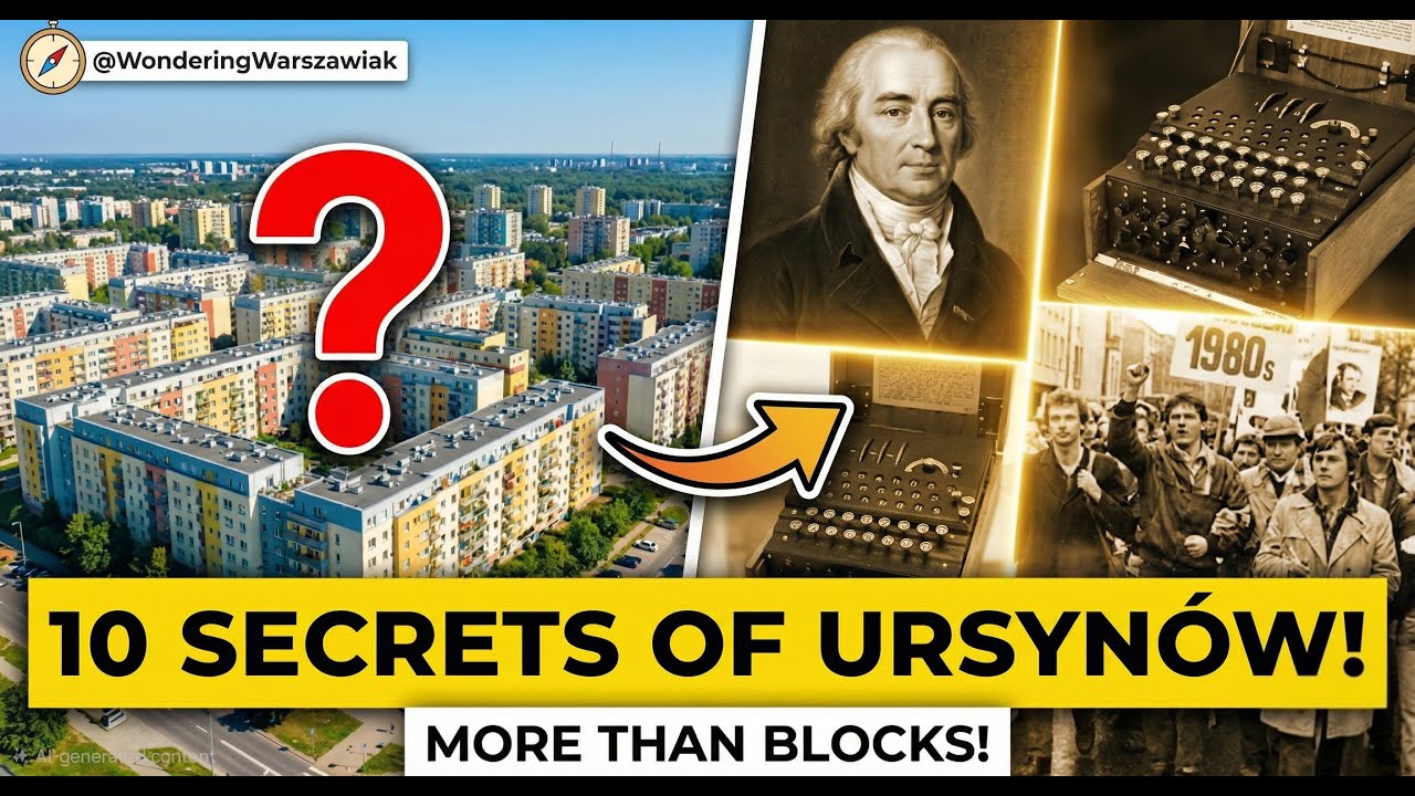 Варшавский «Бетонный» квартал — 10 секретов Урсынова! 🇵🇱