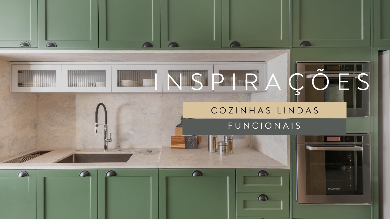 COZINHAS LINDAS E DICAS IMPERDÍVEIS PARA AJUDAR NA TRANSFORMAÇÃO DA SUA CASA!