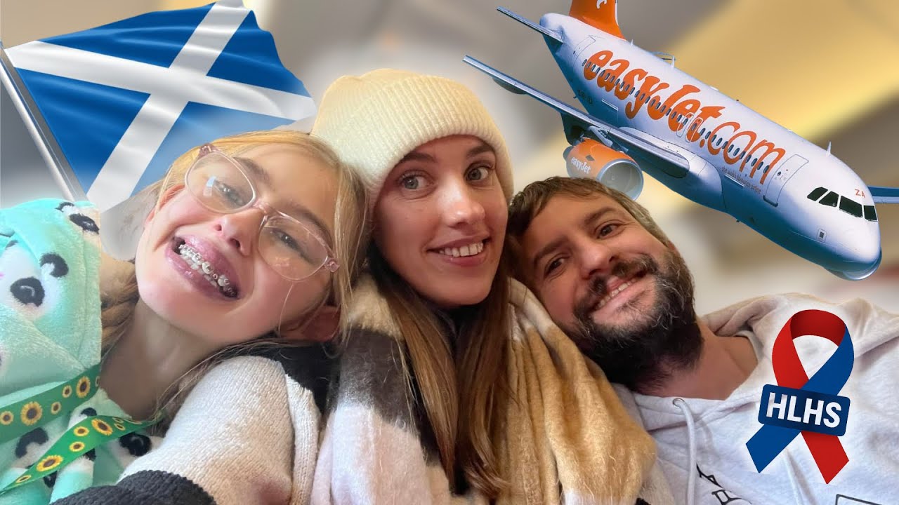 ✈️ Flying to Edinburgh to Fulfil My Terminally Ill Daughter’s Dream | HLHS Family Vlog ❤️💙