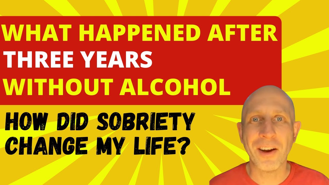 Three Years Sober: What happened when I stopped drinking alcohol (with before & after photos)