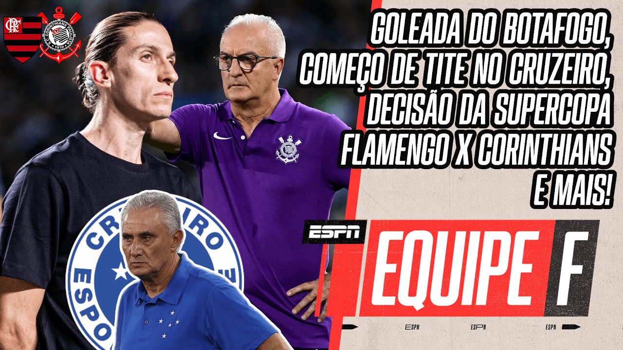 AO VIVO: SHOW DO FOGÃO, TENSÃO NA RAPOSA, SUPERCOPA ENTRE FLA E CORINTHIANS, E MAIS  | EQUIPE F