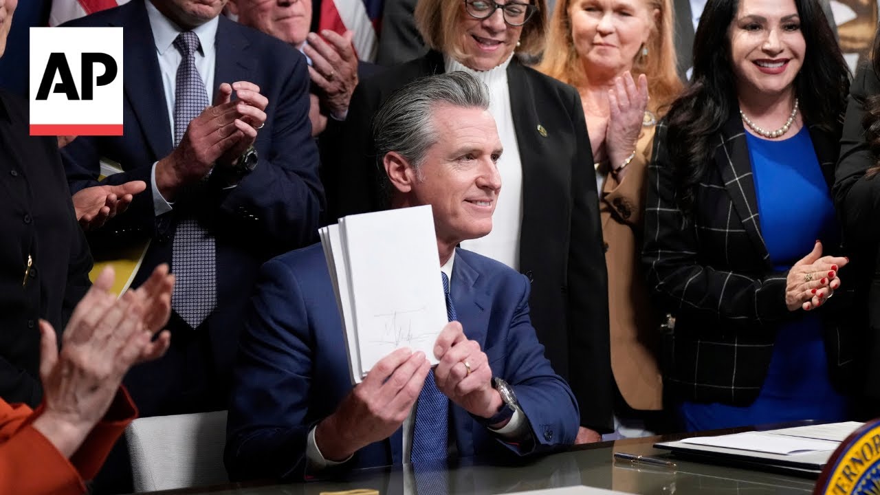 Newsom signs legislation for California special election on redistricting