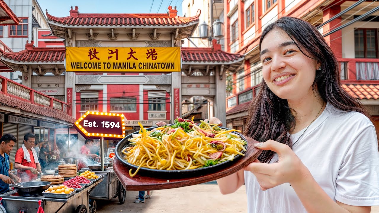 Eating in the OLDEST Chinatown in the World 🇵🇭 | Binondo Manila Food Tour