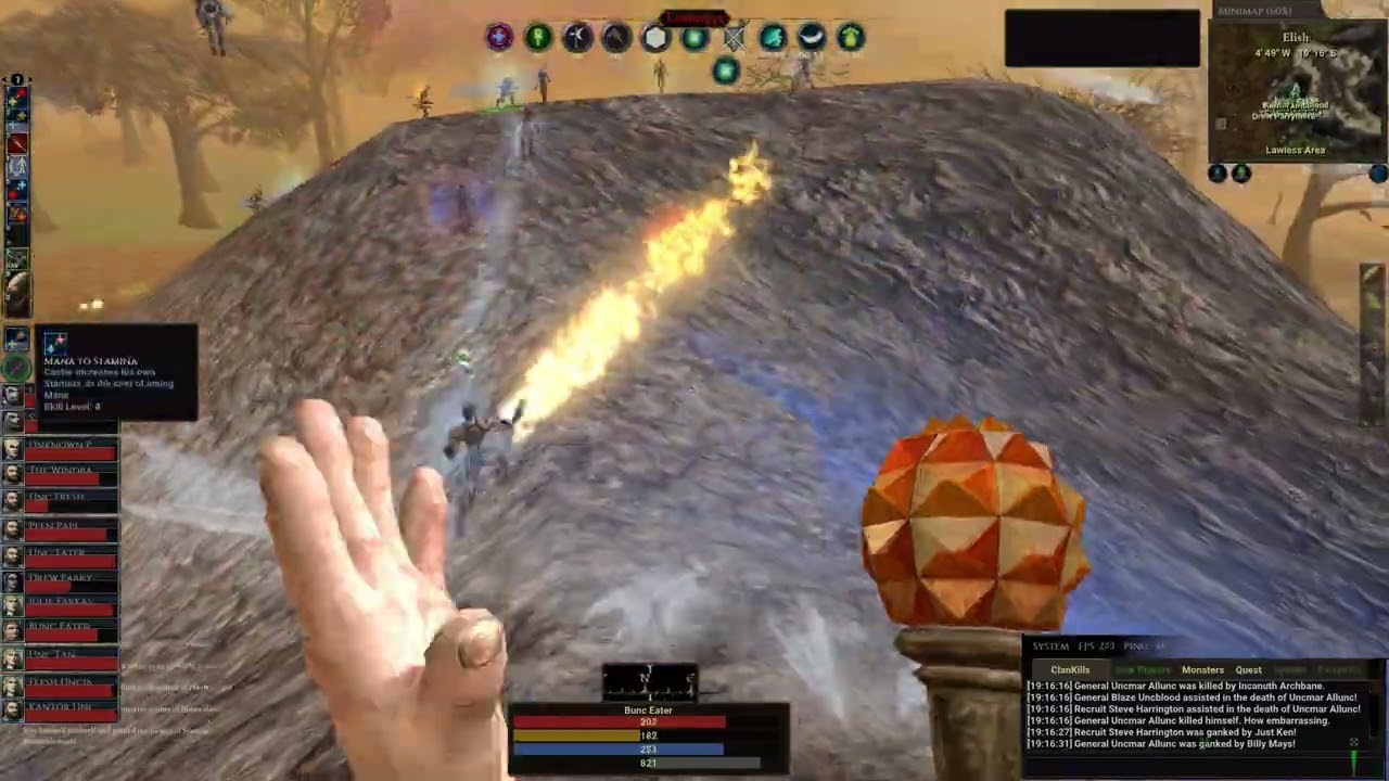 Darkfall RoA Defiance vs Dreadlords vs Gentlemen 70+ Destro POV