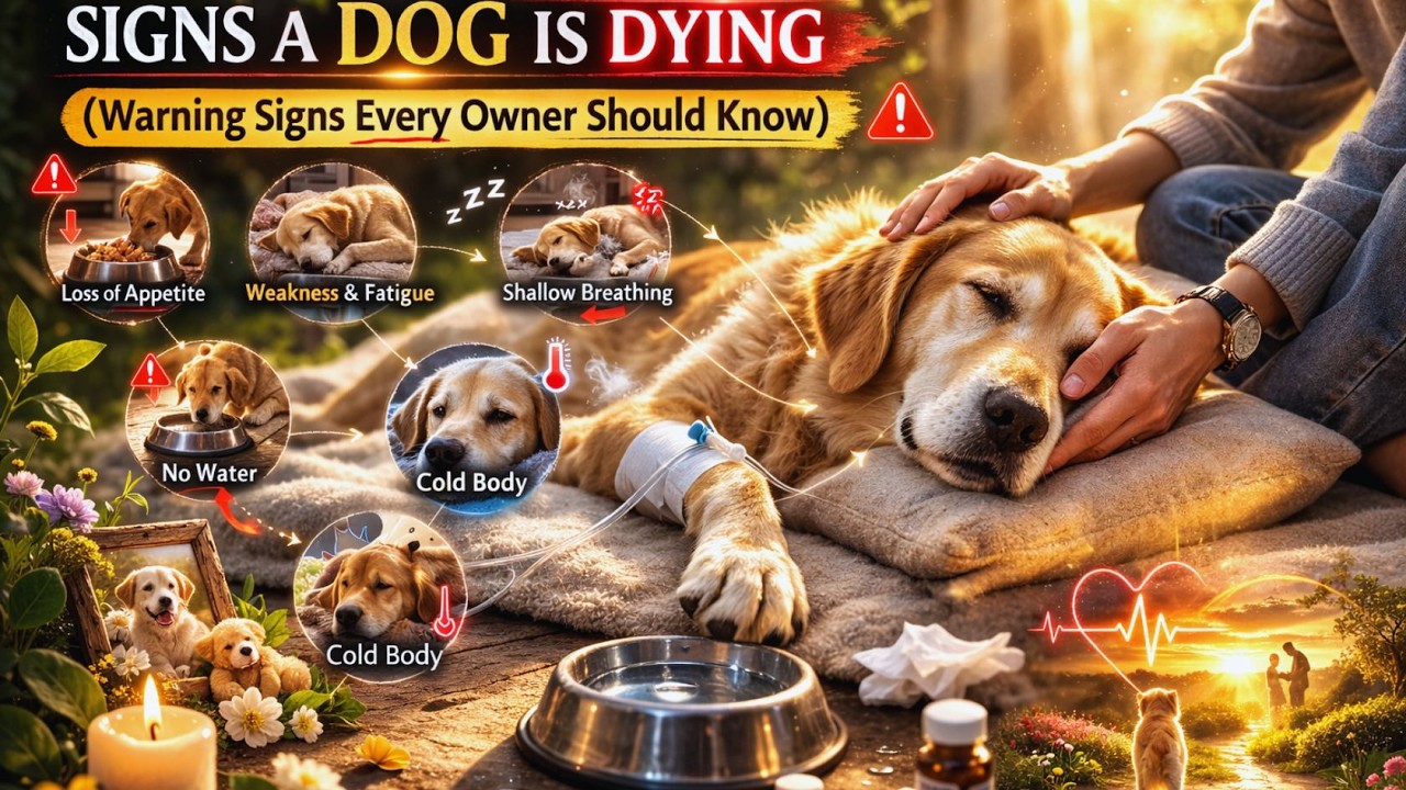 How to Know If Your Dog Is Dying Warning Signs Every Owner Should Know