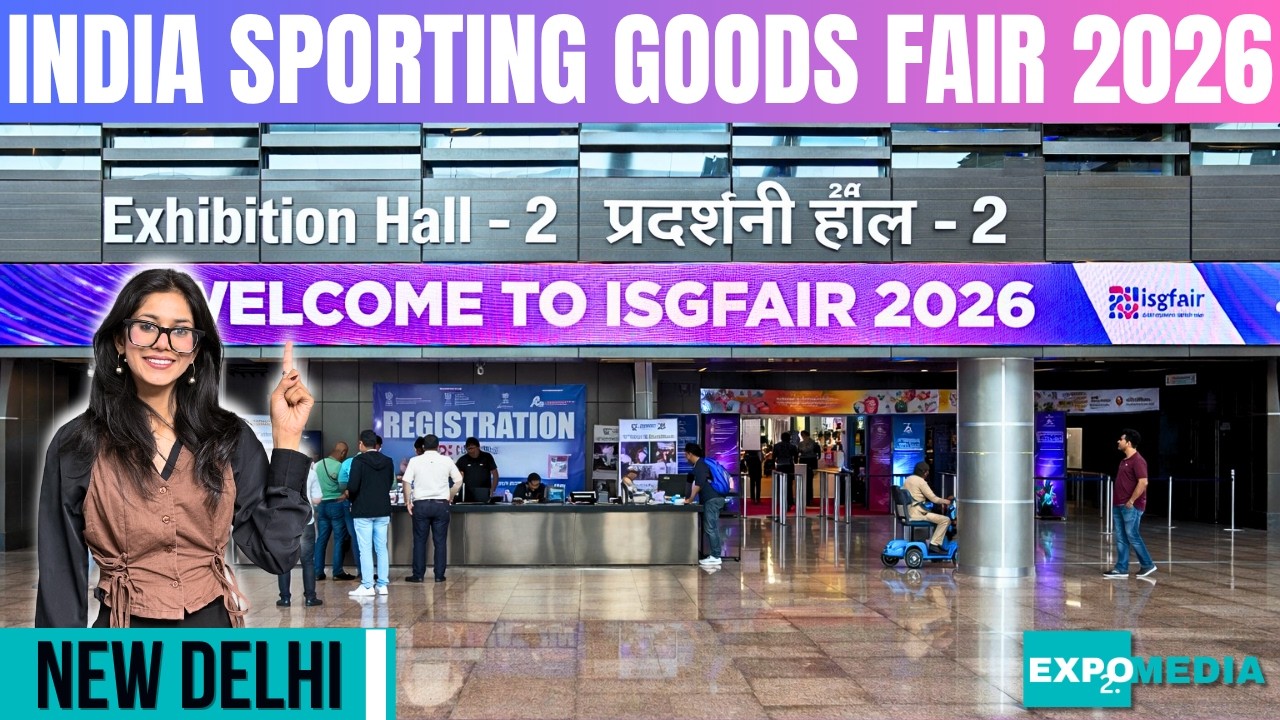 ISGFAIR 2026 Delhi | India Sporting Goods Fair Full Tour | Sports & Fitness Expo