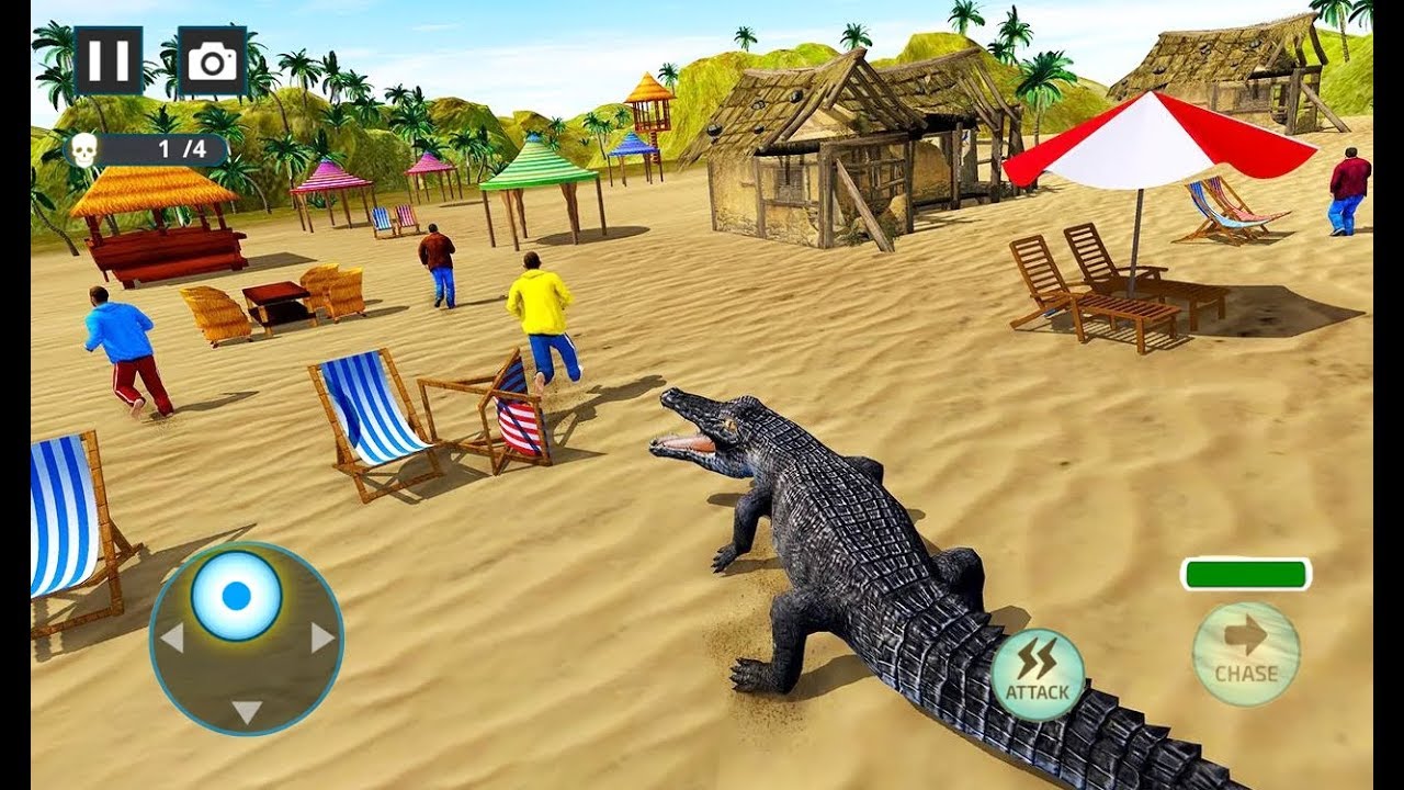 Hungry Crocodile Attack 3D (by LagFly) Android Gameplay [HD]