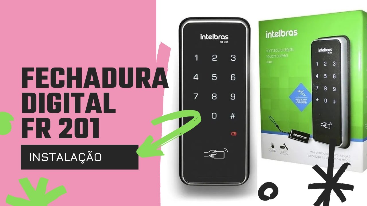 FECHADURA FR 201 INTELBRAS