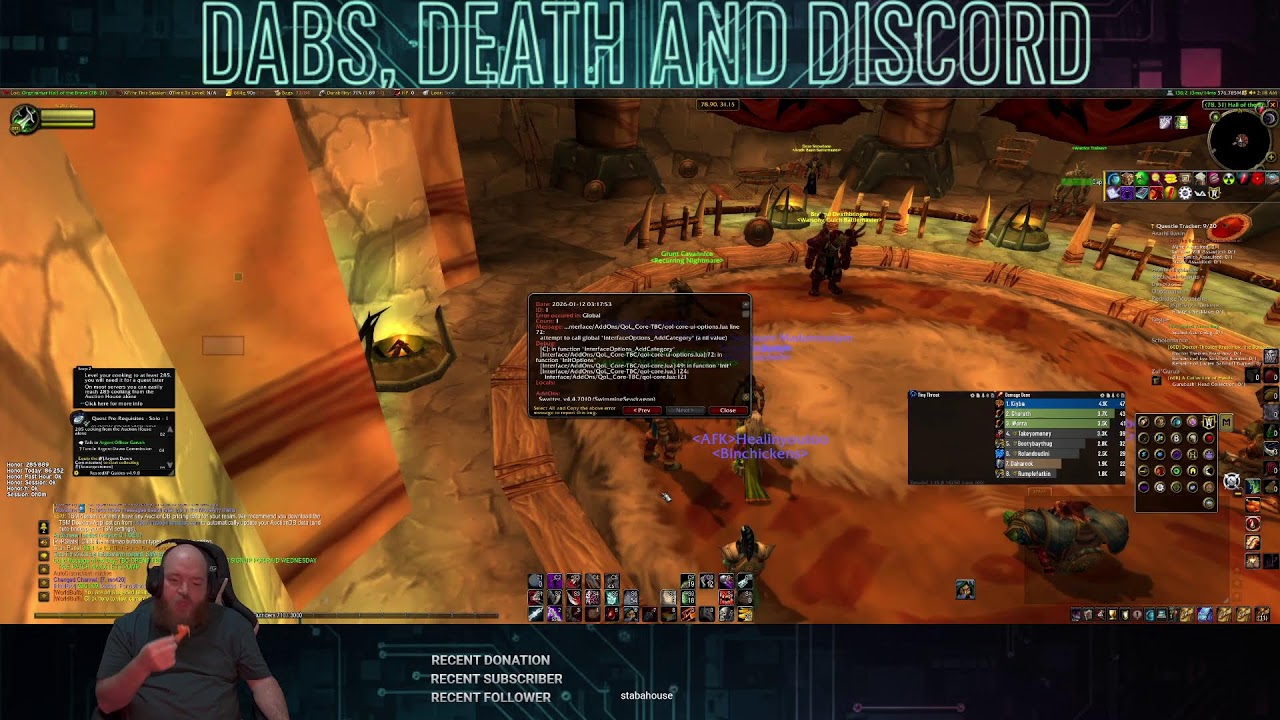 🔥 Dabs, Death & Discord: Stabalotta Stabs Through MC & BG Mayhem ☠️