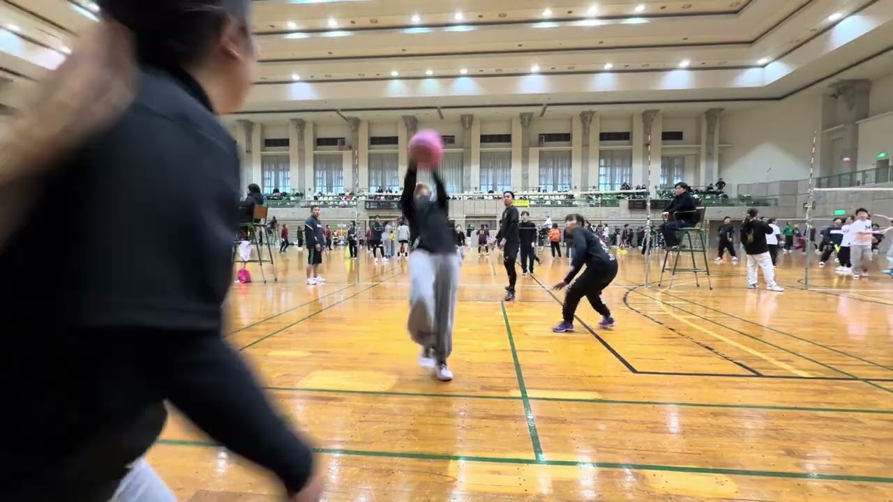 R8.2/15 ｿﾌﾄﾊﾞﾚｰﾎﾞｰﾙ大会in幸手市 COSMO✖️ぽてサラ①