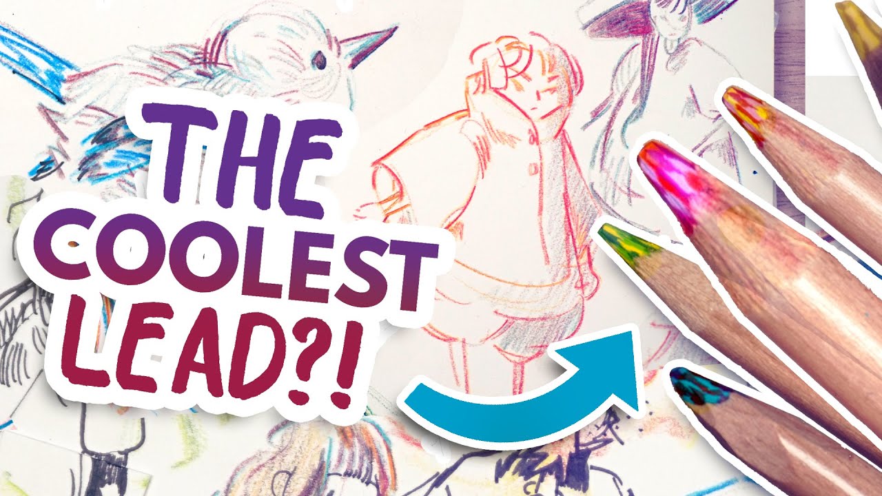 MULTI-COLOURED LEAD! Good Sketching Tools? // Paletteful Packs Unboxing