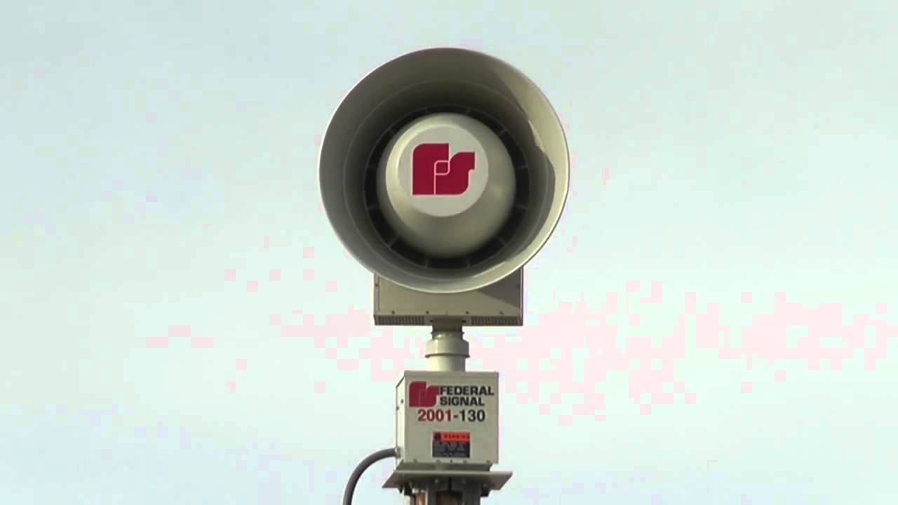Tornado Siren Test