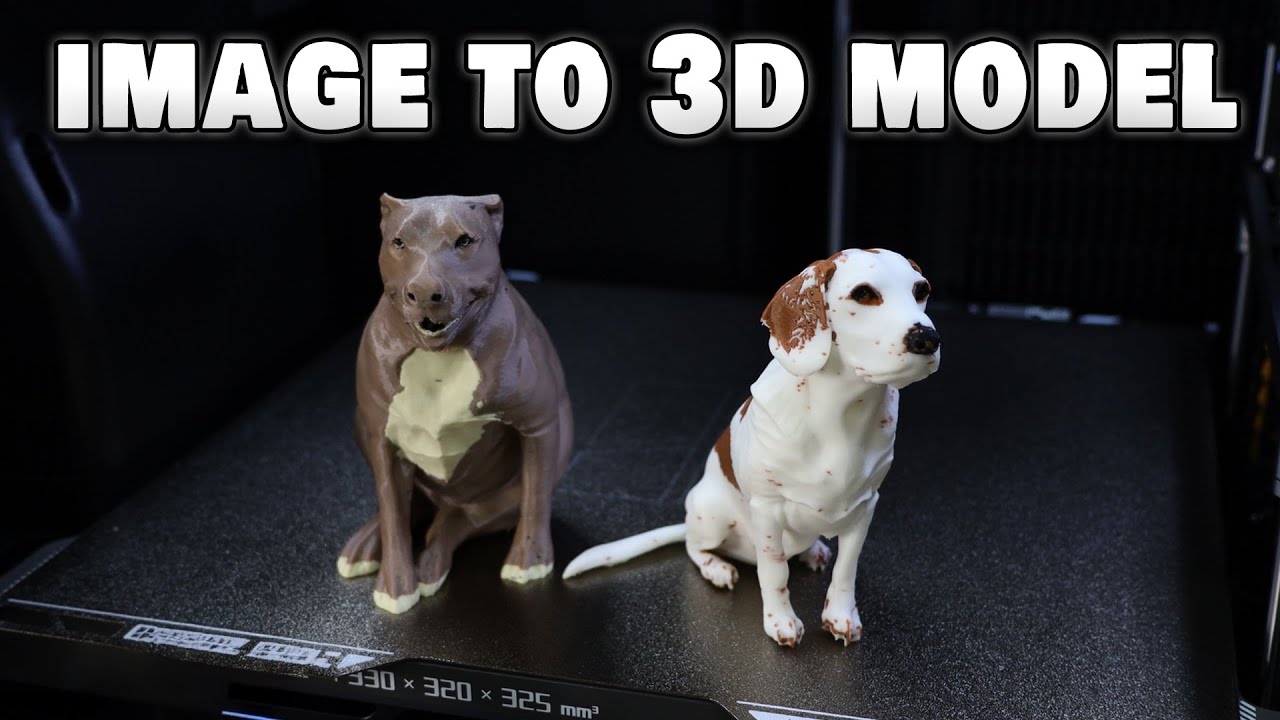 Turning a Photo of my Dog into a 3D Print using HiTem3D
