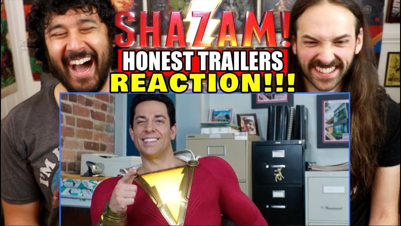 Honest Trailers | SHAZAM! - REACTION!!!