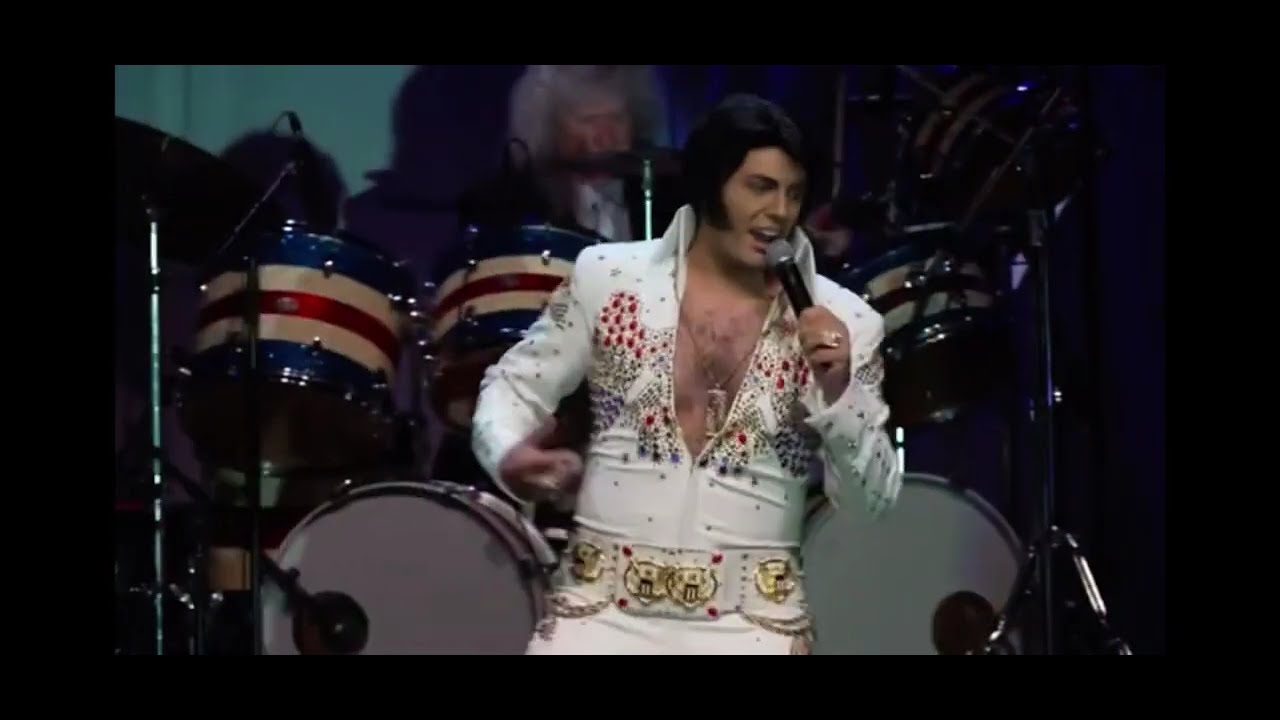 Bruno Nesci Ultimate Elvis Tribute artist Contest 2024 Burning Love