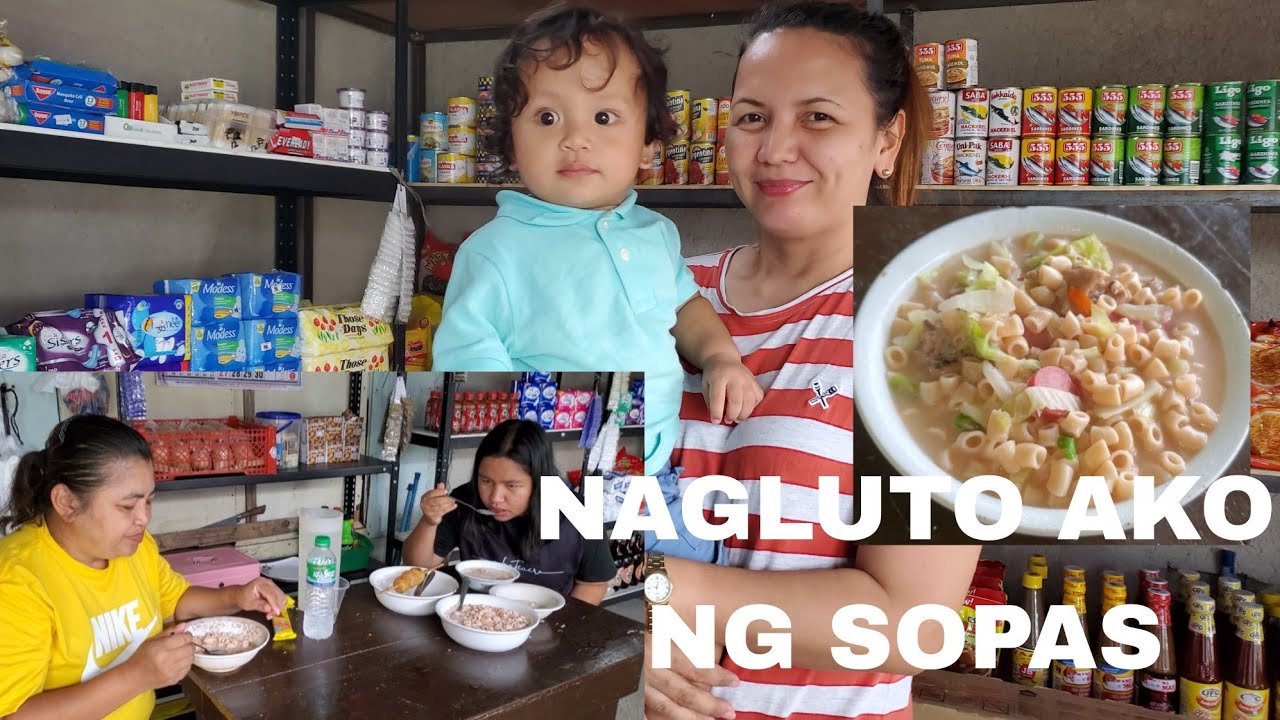 NAGLUTO AKO NG SOPAS NAGUSTUHAN NI TEO THANK YOU @ateNelsTV1614 @melot5980