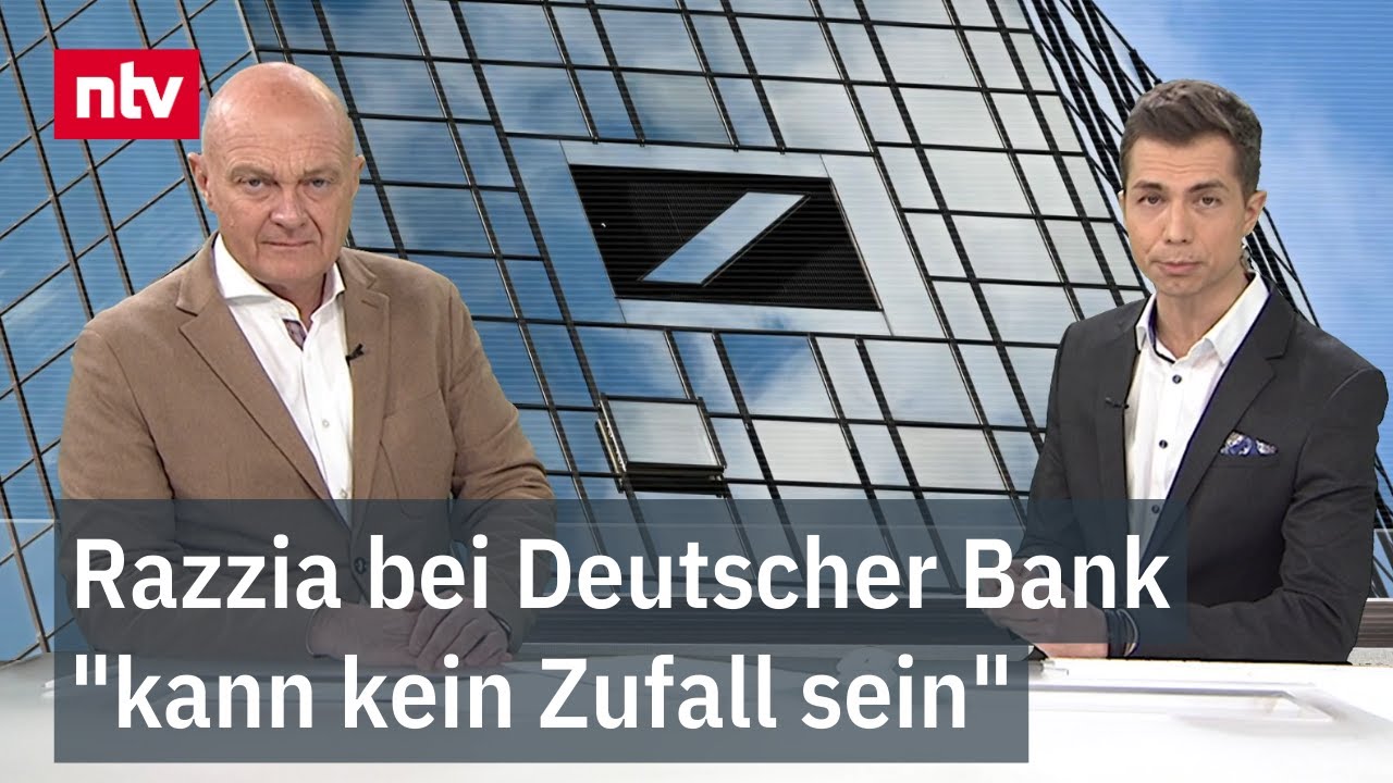 Razzia bei Deutscher Bank 