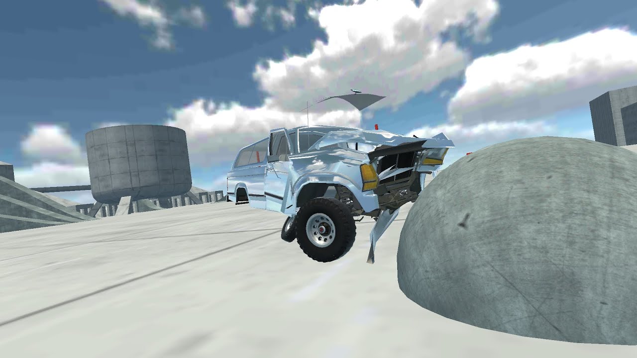 Cindy car drive: crash test