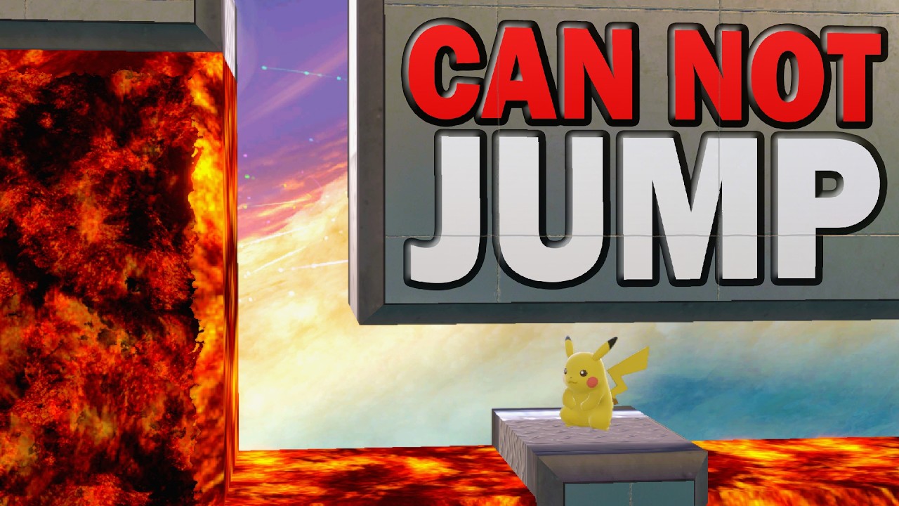 This NO JUMP CHALLENGE is WAY TOO HARD!