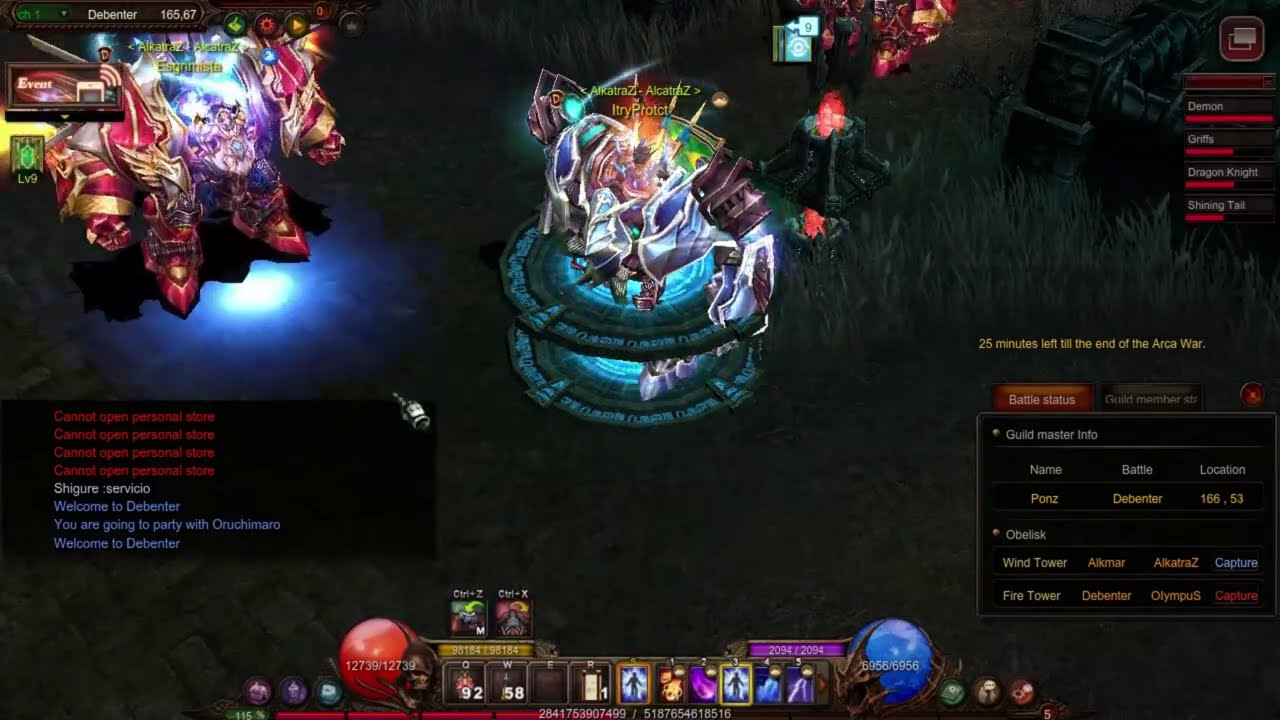 Mu Online GMO   Arka War MAR 29, 2025 SM PVP