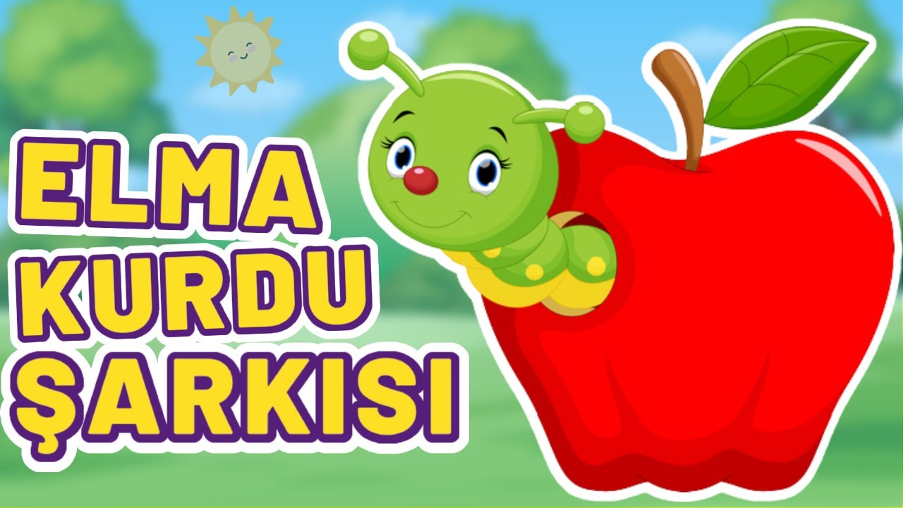 Elma Kurdu | Ben Bir Elma Kurduyum | Elma Kurdu Şarkısı | Çizgi Film