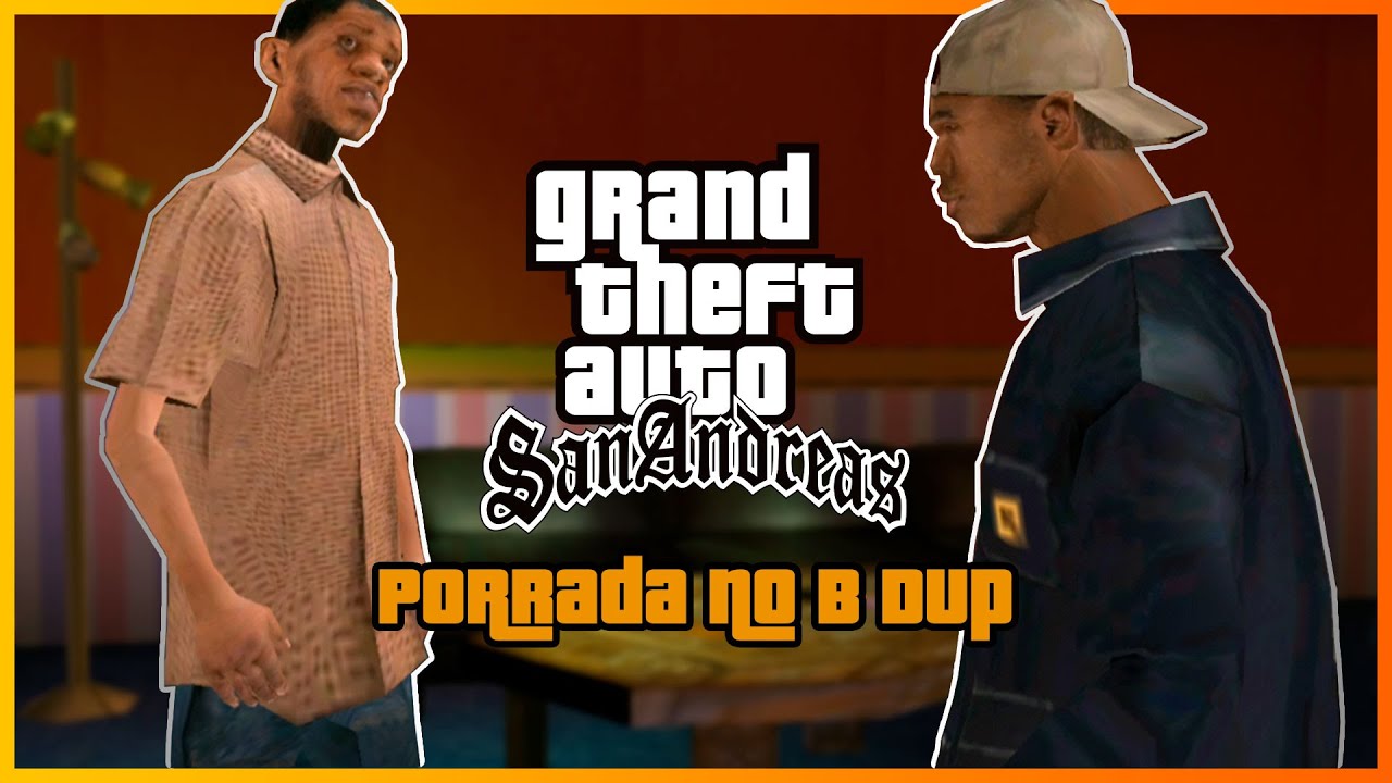 GTA San Andreas Android: Gameplay 100% - Missão 90 | Porrada no B Dup - No Gamepad