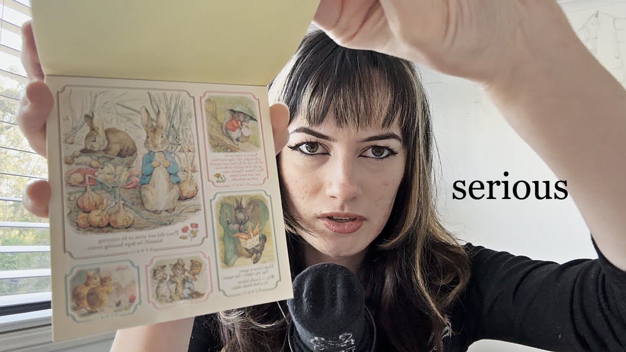 ASMR: My Sticker Collection (whispering, crinkles, tapping & plastic sounds)