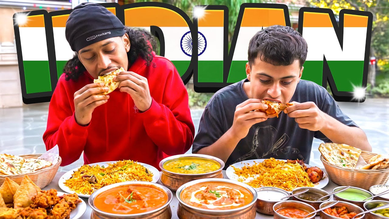 Yugi & Stable Ronaldo Indian Mukbang!