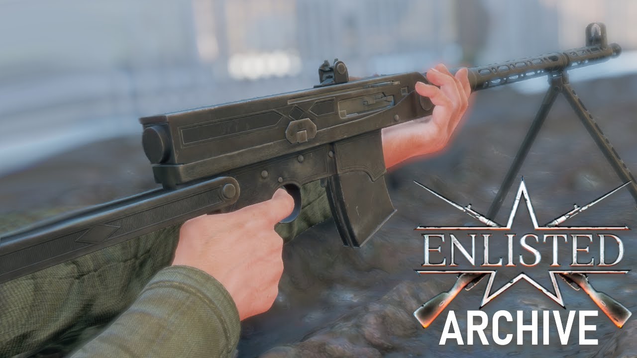 Enlisted Showcase - Kalashnikov RPK-43