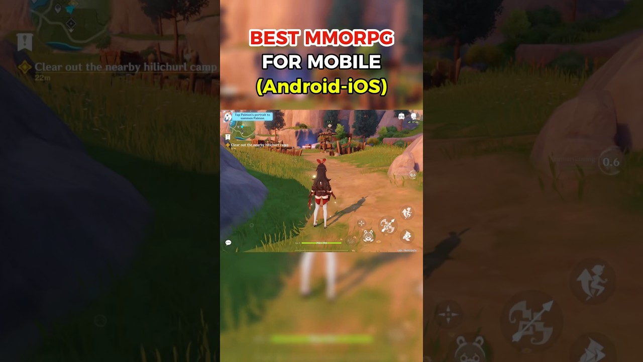 BEST MMORPG FOR MOBILE (Android-iOS) 🤩 #shorts  #android #ios #gaming