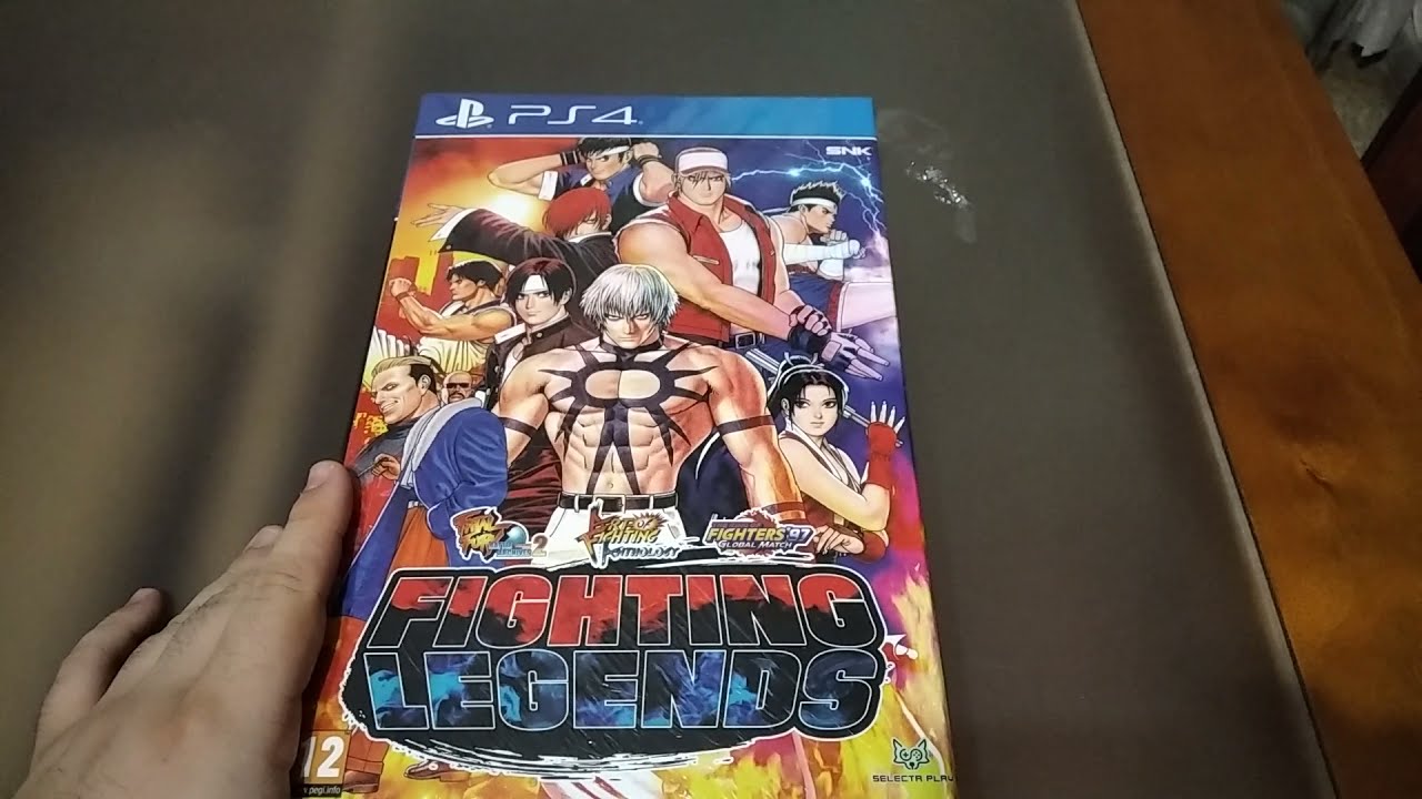 Fighting Legends [PS4] Unboxing Collector's Edition (Fatal Fury-King Of Fighters 97-Art Of Fighting)