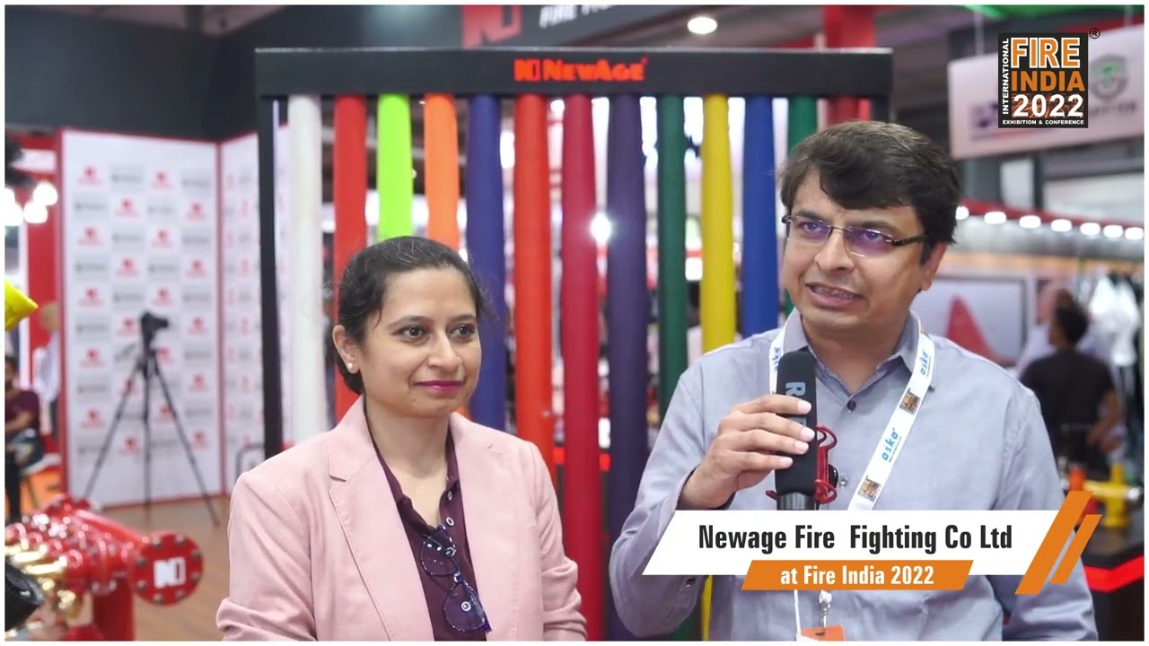 Newage Fire Fighting Co Ltd at Fire India 2022 | 15th to 17th September 2022