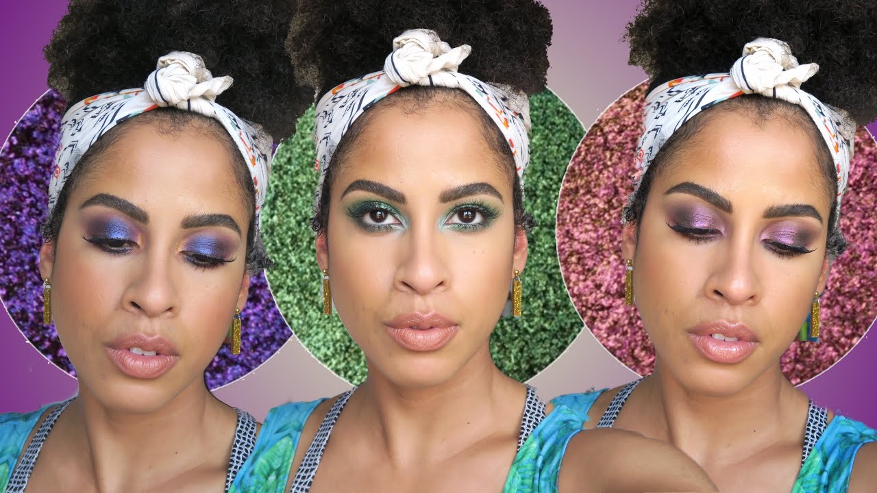 SYDNEY GRACE - Multichrome Eyeshadow | Swatches, Demo, + Review | kinkysweat