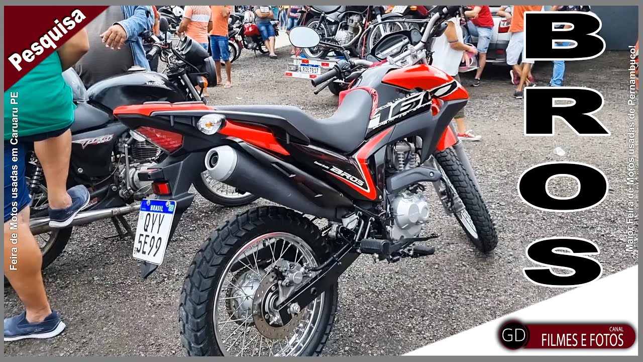 Feira de Motos usadas em Caruaru PE | Pesquisa moto BROS