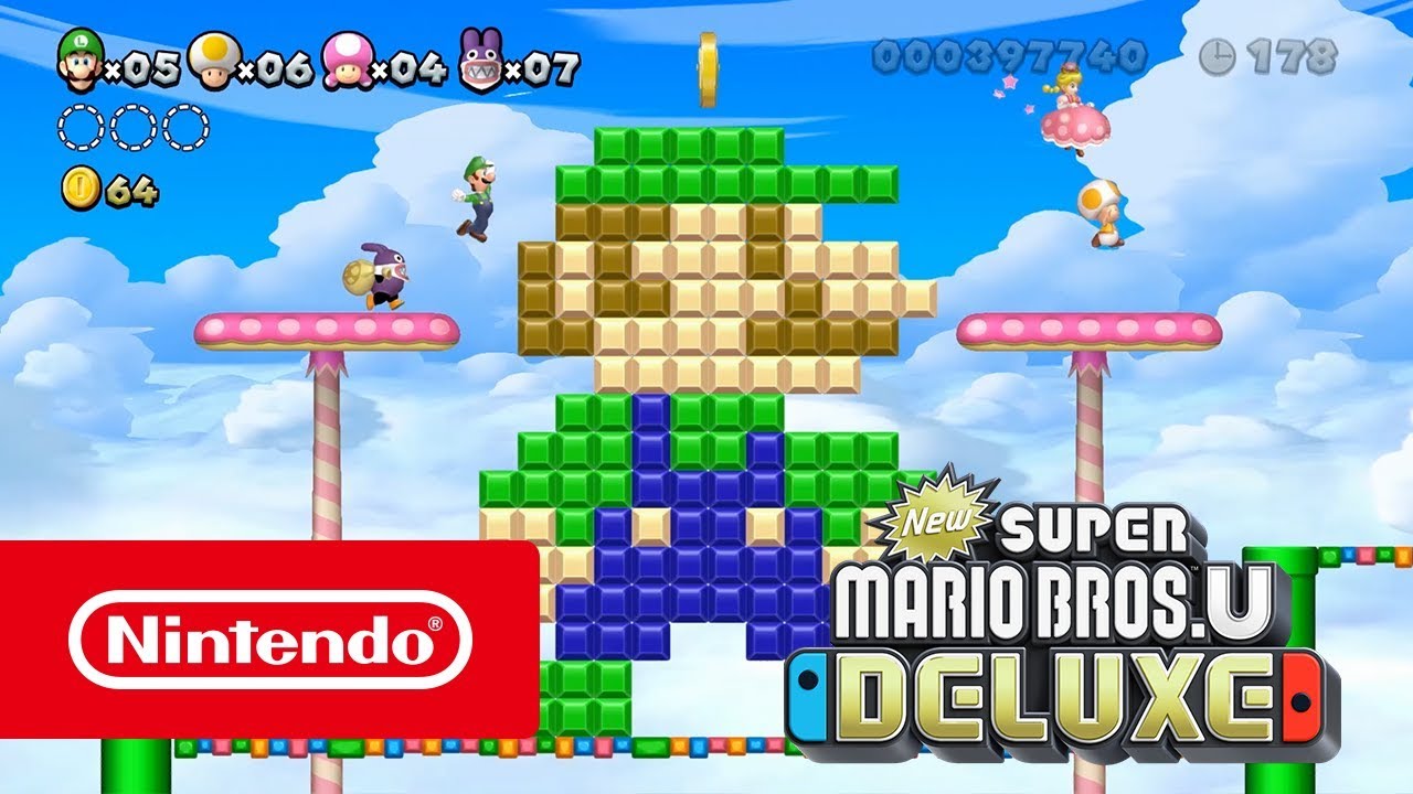 New Super Mario Bros. U Deluxe - dove, quando e con chi vuoi (Nintendo Switch)