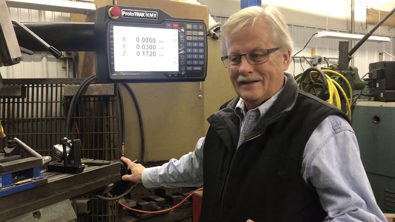 Set up your job on a vertical milling machine